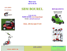 Tablet Screenshot of bourel.net